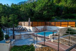 Villa Didovina mit Pool und Meerblick