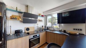 Ty Braz 4 pers studio 3 min à pied marché, plage