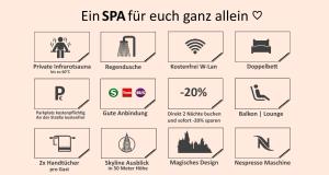 Themenpartment privater SPA