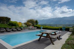 Maisons de vacances Le Balcon des Bauges : photos des chambres