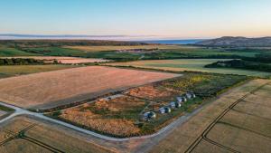 Dome Meadow 1 with Outdoor Tub At Tapnell Farm