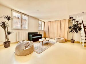 Sublime maison de Ville pour 6Pers, 2 chambres, au calme absolu