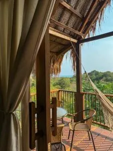 Cielva Tayrona - Cabaña Quetzal Vista al Mar A/C - Los Naranjos