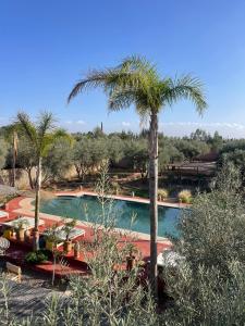 Riad Aman by Villa Aman Marrakech Jardin paisible & Piscine face à lAtlas
