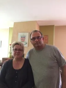 Le vélo rouge - Cendrieux