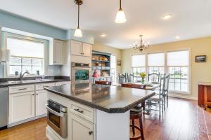 Near Beaches and Shops Canal-Front Selbyville Home