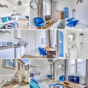 Appartements Le Cobalt Boheme - Studio proche Universite de Paris 13 : photos des chambres