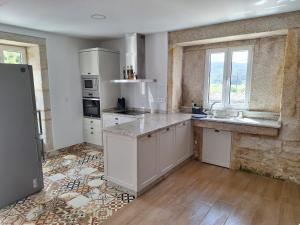 Casa tradicional en el Camino dos Faros Costa da Morte