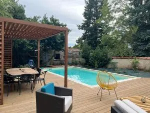 Belle villa Périgourdine avec piscine - 贝尔热拉克