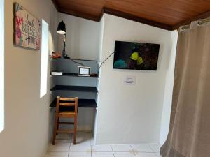 Tiny apartment in the city rooftop terrace