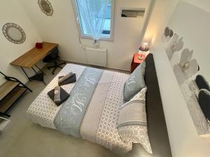 Appartements Le Belaven, Neuf, Cosy, Terrasse, jardin, Kerfany Plage, 1 a 6 pers : photos des chambres