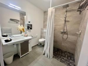 Appartements Le Belaven, Neuf, Cosy, Terrasse, jardin, Kerfany Plage, 1 a 6 pers : photos des chambres