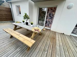 Appartements Le Belaven, Neuf, Cosy, Terrasse, jardin, Kerfany Plage, 1 a 6 pers : photos des chambres