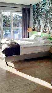 Apartament z widokiem na morze i port