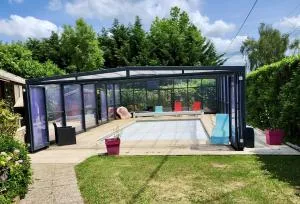 Maison normande avec piscine chauffée privée - Saint-Pierre-de-Mailloc