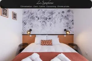 La Symphonie - Cosy - Climatisation - Proche Gare - Prémilhat