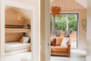 Hytte I Tiny house met zonnige bostuin