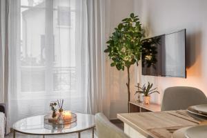 Appartements Peaceful Garden-Portes de Paris-METRO : photos des chambres