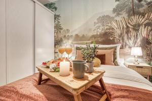 Appartements Peaceful Garden-Portes de Paris-METRO : photos des chambres