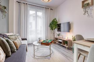 Appartements Peaceful Garden-Portes de Paris-METRO : photos des chambres