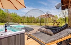 Lovely Home In Brezik With Sauna 