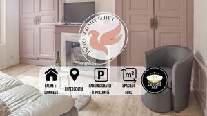 Appartements Preize Serenity Suite 1 - Hypercentre - 2 pers. : photos des chambres
