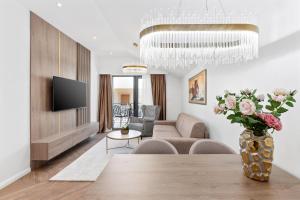 One - Bedroom Apartment with Balcony and Partial Sea View room in Dekaderon Lux Apartments