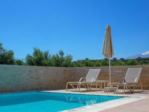 Luxury Crete Villa Villa Stella Maris Beautiful Landscaped Views Private Heated Pool Bbq 2 Bedrooms Mylopotamos