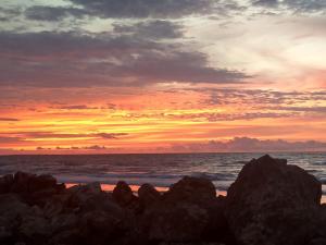 Cabaña frente al mar Encanto del Viento