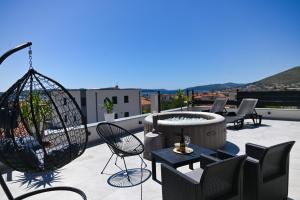 Studio apartman with jacuzzi on rooftop