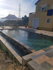 Villa moderne avec piscine vue mer à Nice Bellet