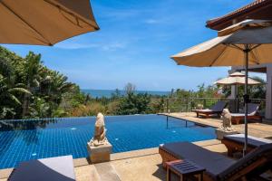 2 Pools And Seaview! Villa Serena 6Br, Klong Khong