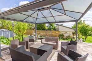 Maisons de vacances Maison de 4 chambres avec jardin clos et wifi a Le Pecq : photos des chambres