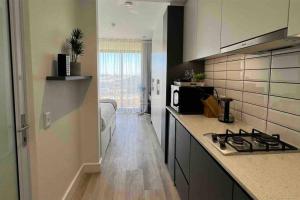 City Living Studio Apartment with Harbor View