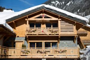 Chalets Chalet familial La Griotte avec piscine : photos des chambres