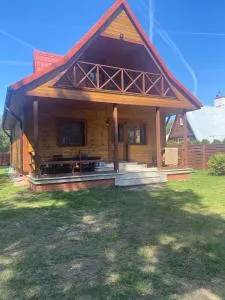 Domek letniskowy w Puszczy Augustowskiej z sauną i balią - Ateny