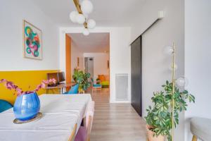 Appartements Tres bel appartement avec Terrasse et Jardin : photos des chambres