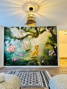 Maisons de vacances Maison Le M - Disneyland Parking : photos des chambres