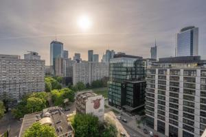 Warsaw Wola - 13th Floor, City View, Metro Nearby - by Rentujemy