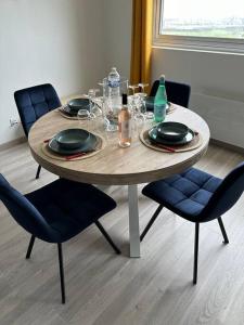 Appart 4 pers plage vue mer