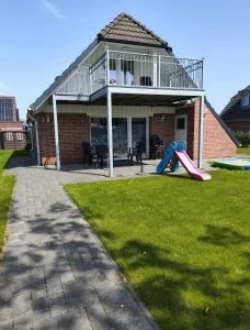 Ferienhaus Krabbe Friedrichskoog, 8 Personen, 3 bzw 4 Schlafzimmer - Friedrichskoog