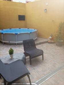 Tradicional Casa Canaria con piscina y vistas al Teide