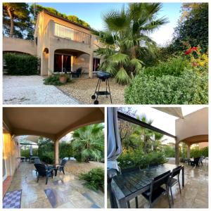 Appartements ARGELES sur MER APPT ETAGE CALELLA TOUT CONFORT JARDIN PISCINE PARKING WIFI : photos des chambres