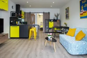 Apartmán Yellow Submarine se slunnou terasou - Kolín