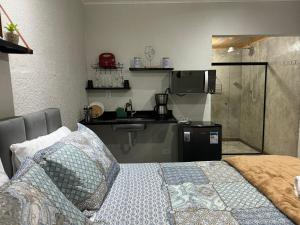 Chalé 04 com cozinha no coração de Penedo