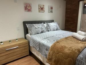 Chalé 09 com cozinha no coração de penedo