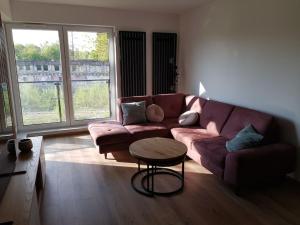 Apartament przy Loftach u Scheiblera parking podziemny, Śniadaniownia