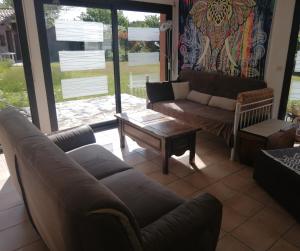 Sejours chez l'habitant Landes OCEANES - Chambres privees dans villa avec jardin : photos des chambres