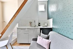 Appartement avec Mezzanine au centre de Paris