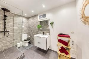 Appartements La belle Hirondelle - Love Room Jacuzzi : photos des chambres